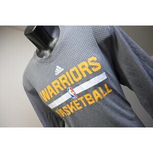 Adidas Gym Shirt AreoKnit Golden State Warriors NBA Athletic Mens Size XL